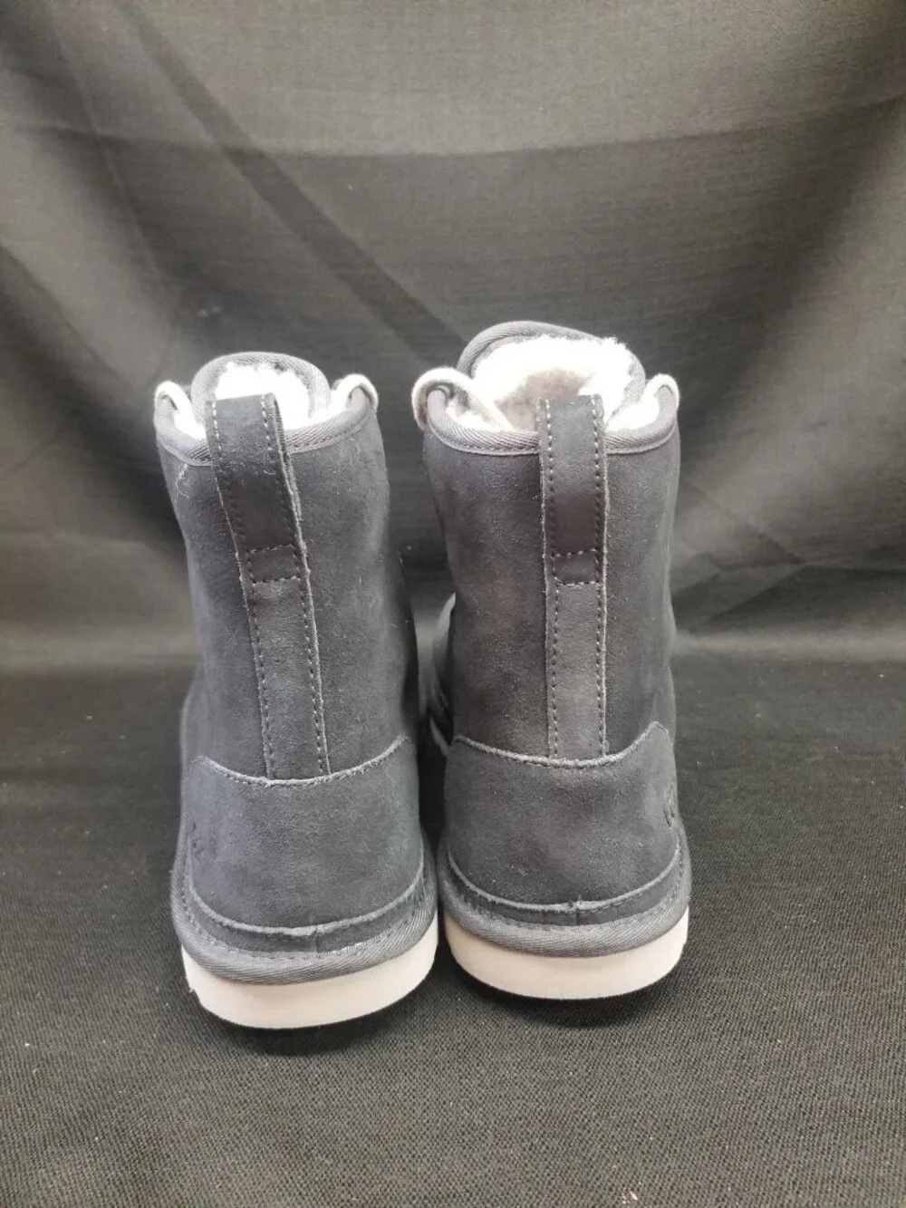 UGG Men's HARKLEY Pull-on 1016472M True Navy suede Boots Size 13 NEW NO BOX!